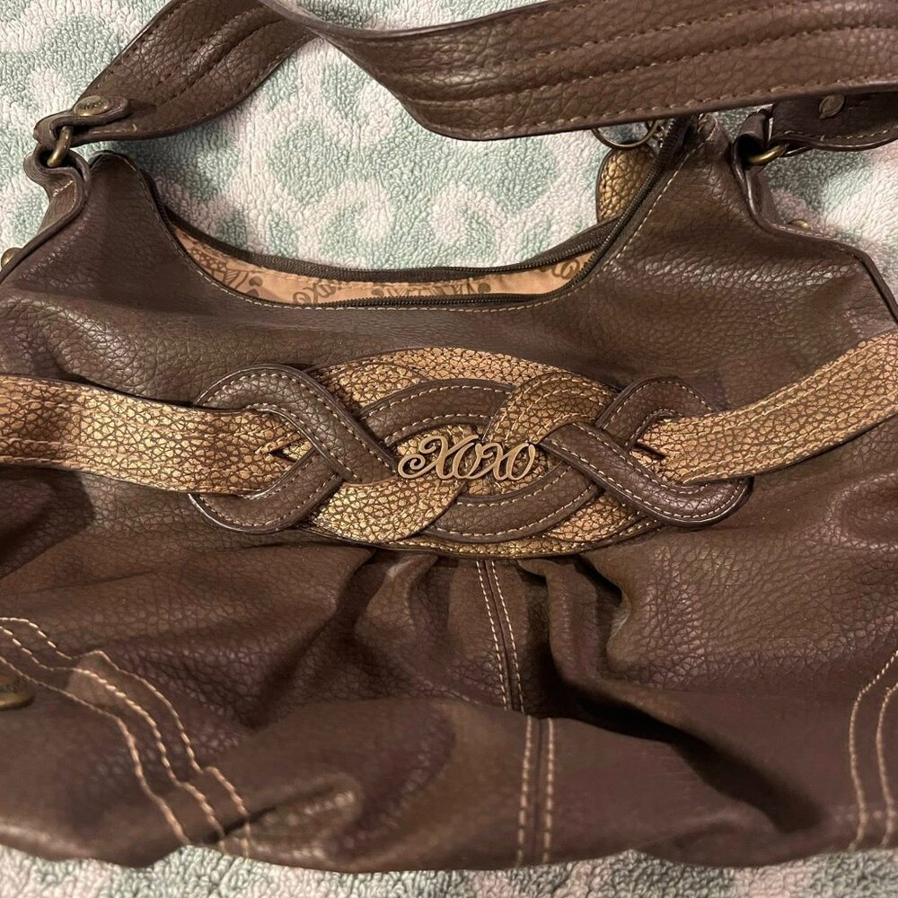 XOXO - Brown and Tan Handbag - Some Wear